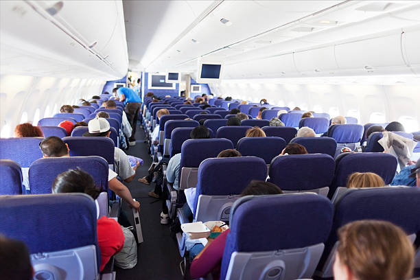 istock Travelers in the Airplane 175413290