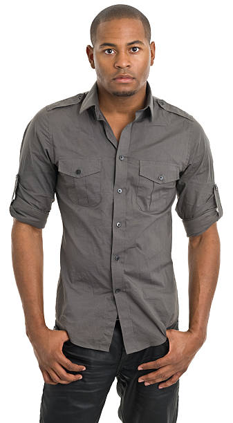 istock Young Man Three Quarter Length Portrait 175413461