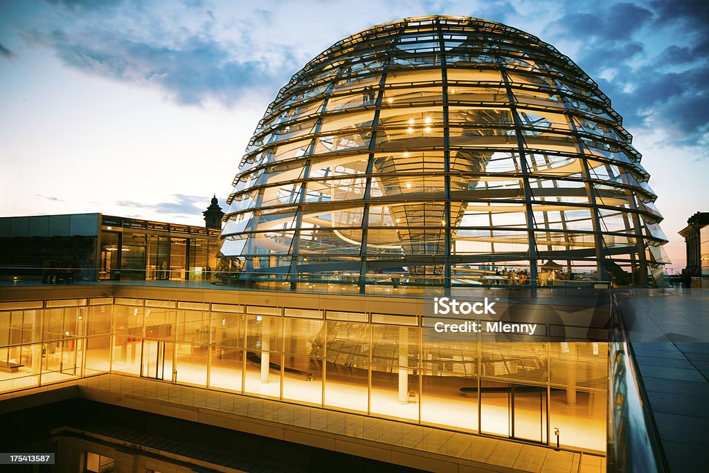 Cúpula do Reichstag, Berlim - Royalty-free Bundestag Foto de stock