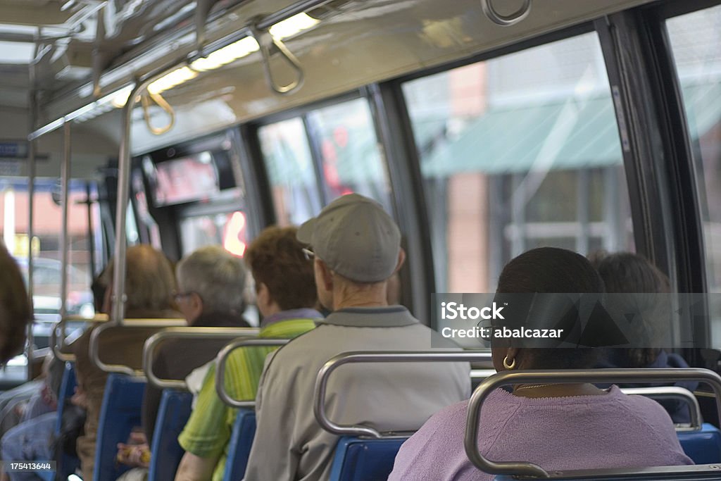 bus interni - Foto stock royalty-free di Adulto