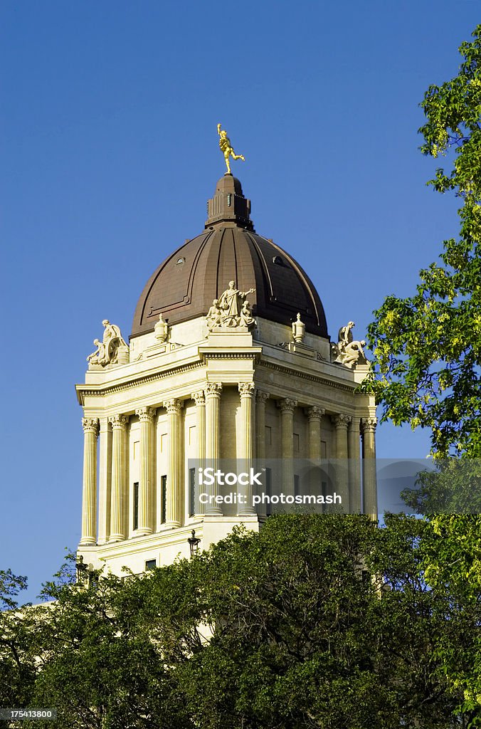 Assembleia Legislativa de Manitoba. - Royalty-free Autoridade Foto de stock