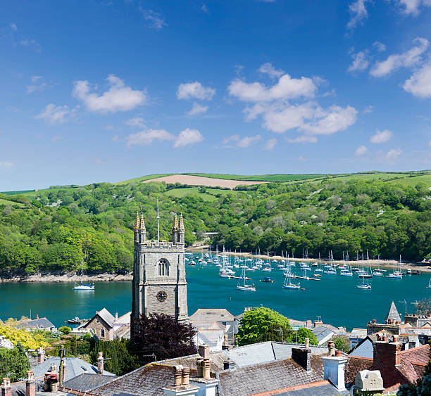 istock Town of Fowey in Cornwall UK 175413823