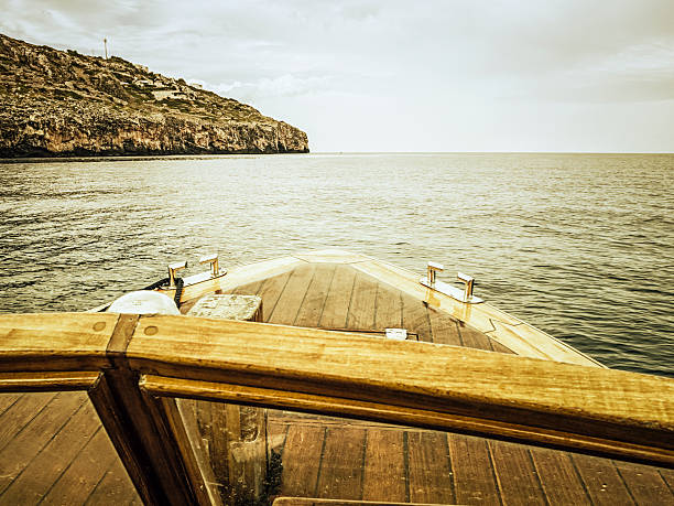 Boat on the sea. Photo taken during Apulialypse in May 2012.