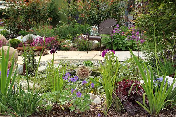 istock Wonderful garden scene 175414235