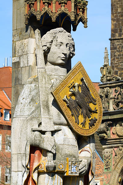 istock Roland Statue in Bremen, Germany 175414534