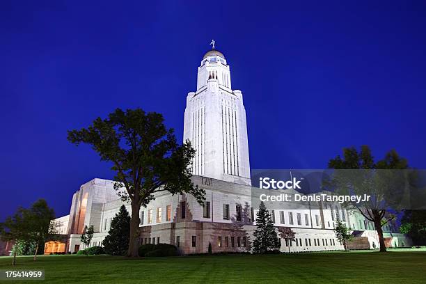 Nebraska State Capitol - zdjęcia stockowe i więcej obrazów Stan Nebraska - Stan Nebraska, Nebraska State Capitol, Lincoln - Stan Nebraska