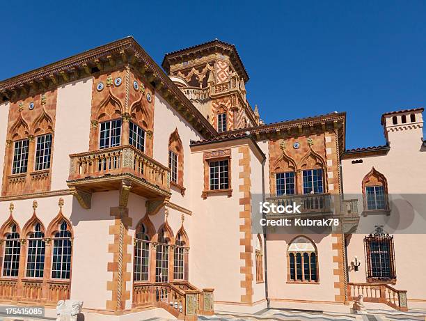 Venetian Mansion In Florida Stock Photo - Download Image Now - Florida - US State, Sarasota, Architecture