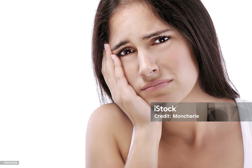 Young woman with problems Young woman with problems - XXXL image Pain Stock Photo