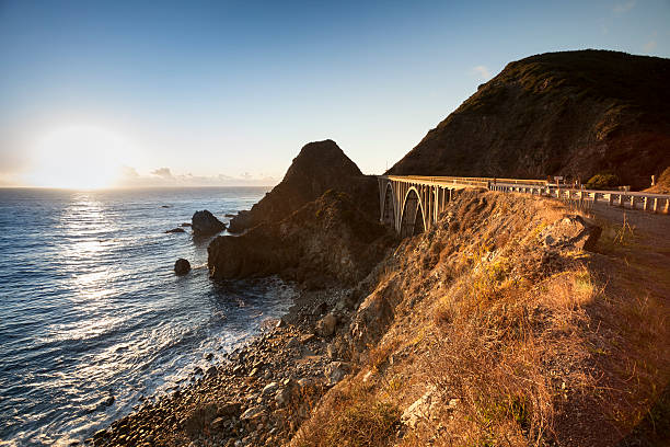 istock Big Creek Bridge, California, USA 175415943