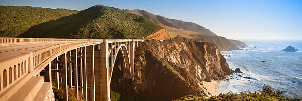 istock Bixby Bridge panoramic, Big Sur, California, USA 175415951