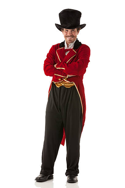 istock Portrait of a ring master standing with his arms crossed 175415964