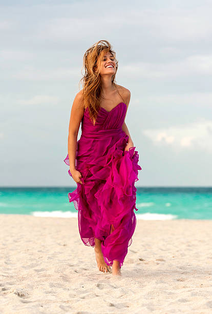 istock Young woman at the beach 175416105