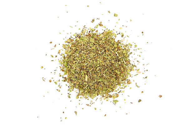 erbe aromatiche secco - mixed herbs foto e immagini stock