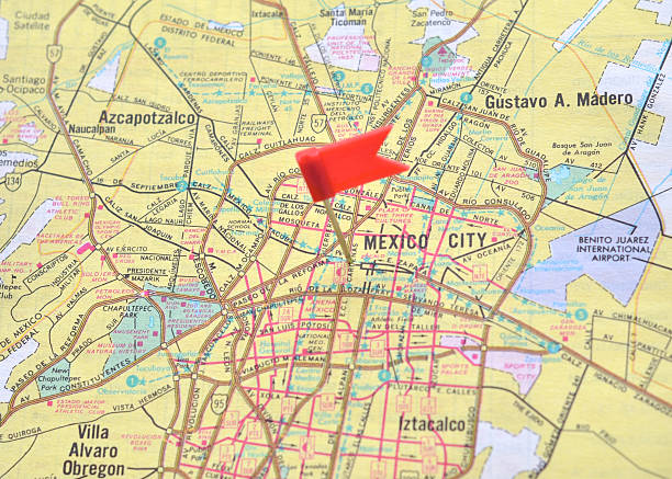 istock Mexico City on the Map 175416581