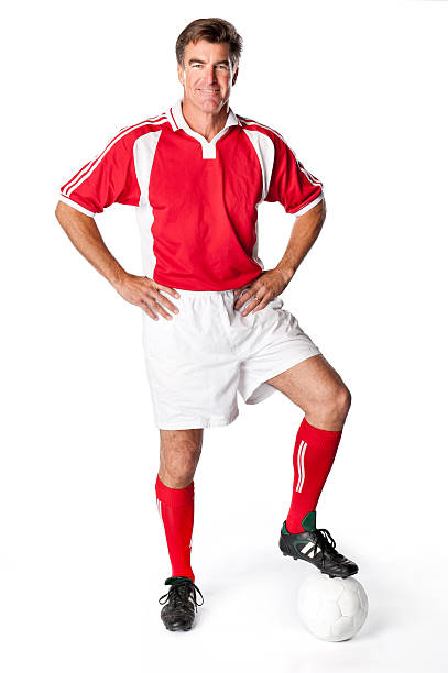 istock Soccer Coach Player With Ball 175416839