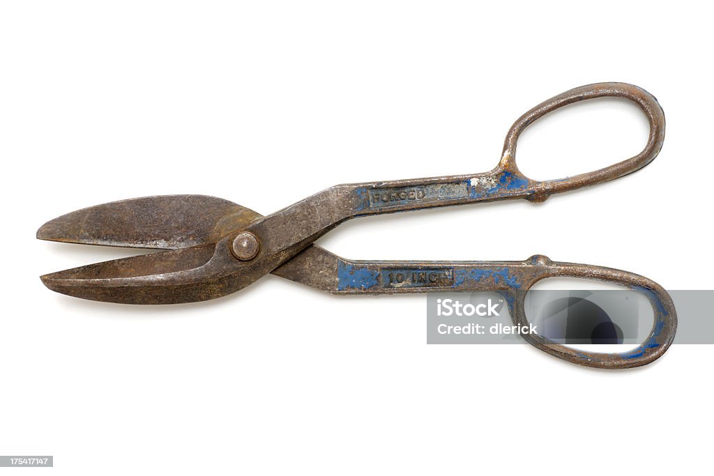 Antique Dirty Rusty Metal Cutting Shears Stock Photo - Download Image Now -  Antique, Construction Equipment, Construction Industry - iStock