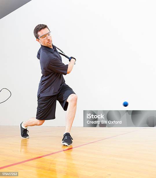 Da Racquetball - Fotografie stock e altre immagini di Occhiali protettivi - Occhiali protettivi, Squash, Adulto