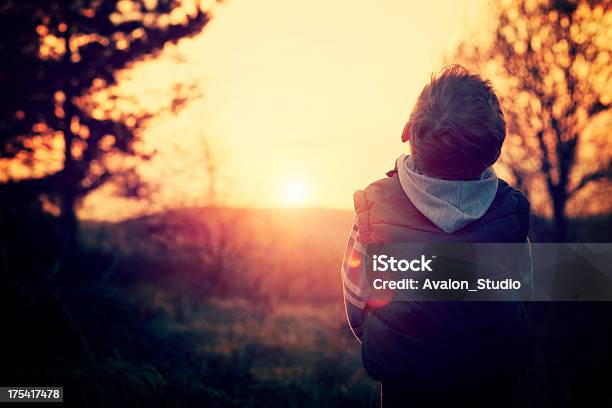 Child Prays To God Stock Photo - Download Image Now - Miracle, Child, Praying