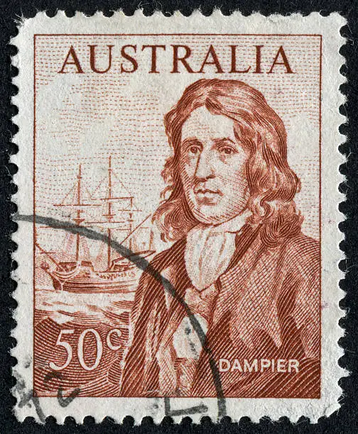 Photo of William Dampier Stamp