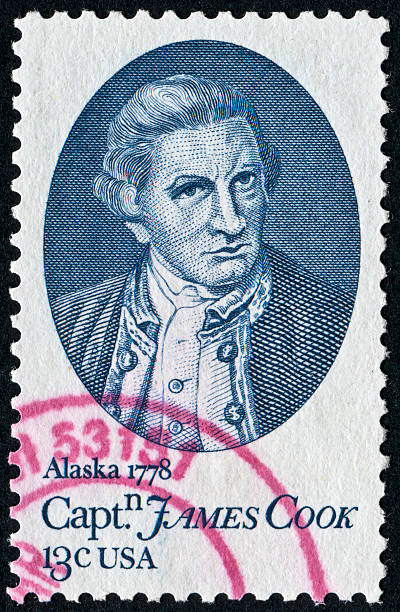 istock Captain James Cook Stamp 175418038