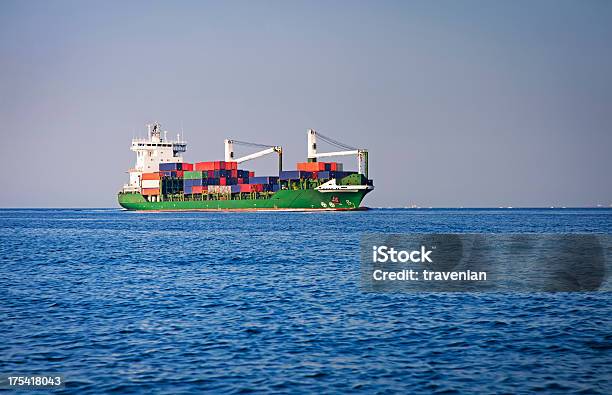 Cargo Boat Stock Photo - Download Image Now - Asia, Blue, Bosphorus