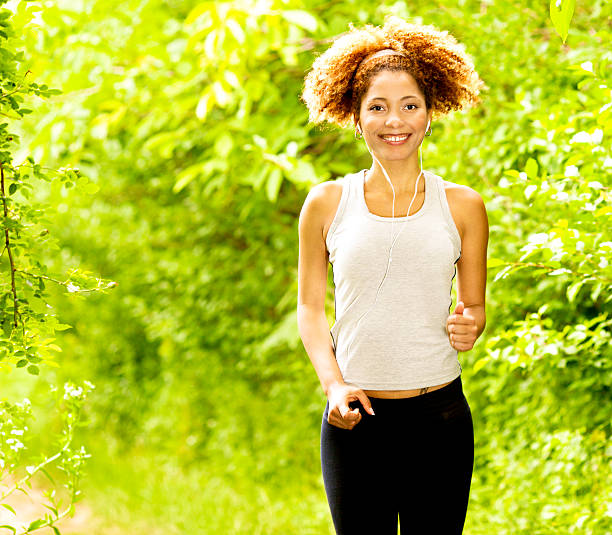 istock Woman Jogging Outdoors. 175418119