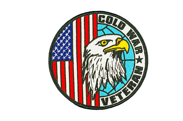 vétéran de la guerre froide patch - marines patch insignia military photos et images de collection