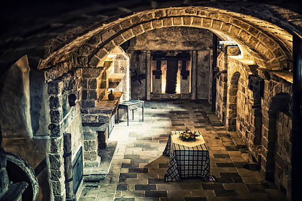 Old room in a rustic italian farmhouse, Apulia. Photo taken during Apulialypse in May 2012.