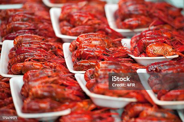 Riesengarnelen Shanghai Street Market Stockfoto und mehr Bilder von Asien - Asien, Bildschärfe, Büfett