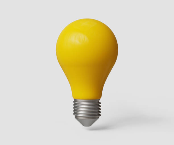 istock 3D idea concept. Creativity idea, business success, strategy concept. Yellow lightbulb icon. 3d illustration 1754195777