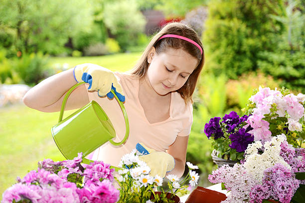 istock Girl in the Garden 175419650