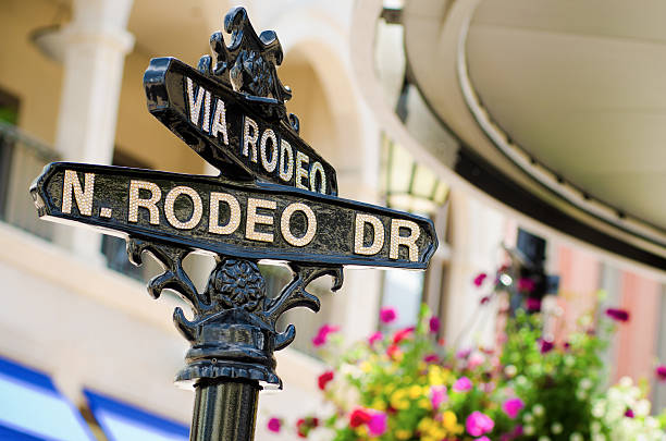 Iconic Rodeo Drive Sign 110+ Rodeo Drive Sign In Beverly Hills Ca Stock Photos, Pictures ...