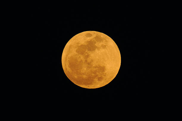 Supermoon Full Moon stock photo