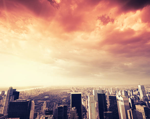istock New York City skyline high view 175420464