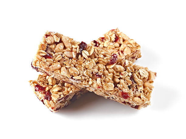 istock Two protein bars stacked on top of each other 175420606
