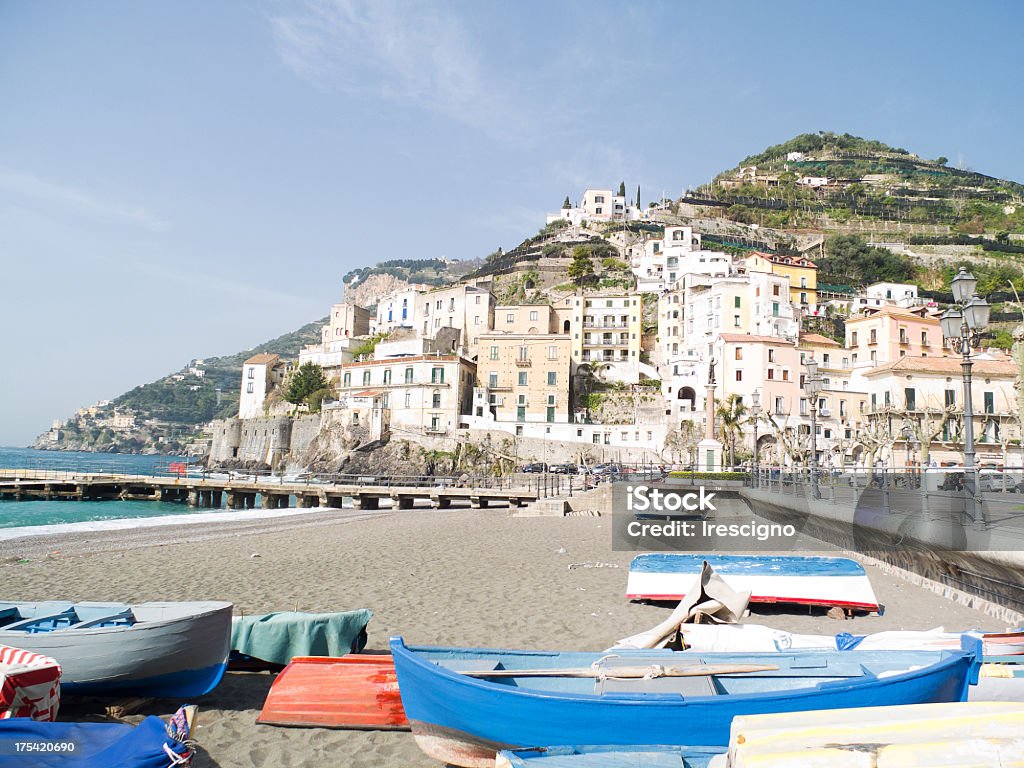 Minori-Amalfi coast- Italia - Foto stock royalty-free di Ambientazione esterna