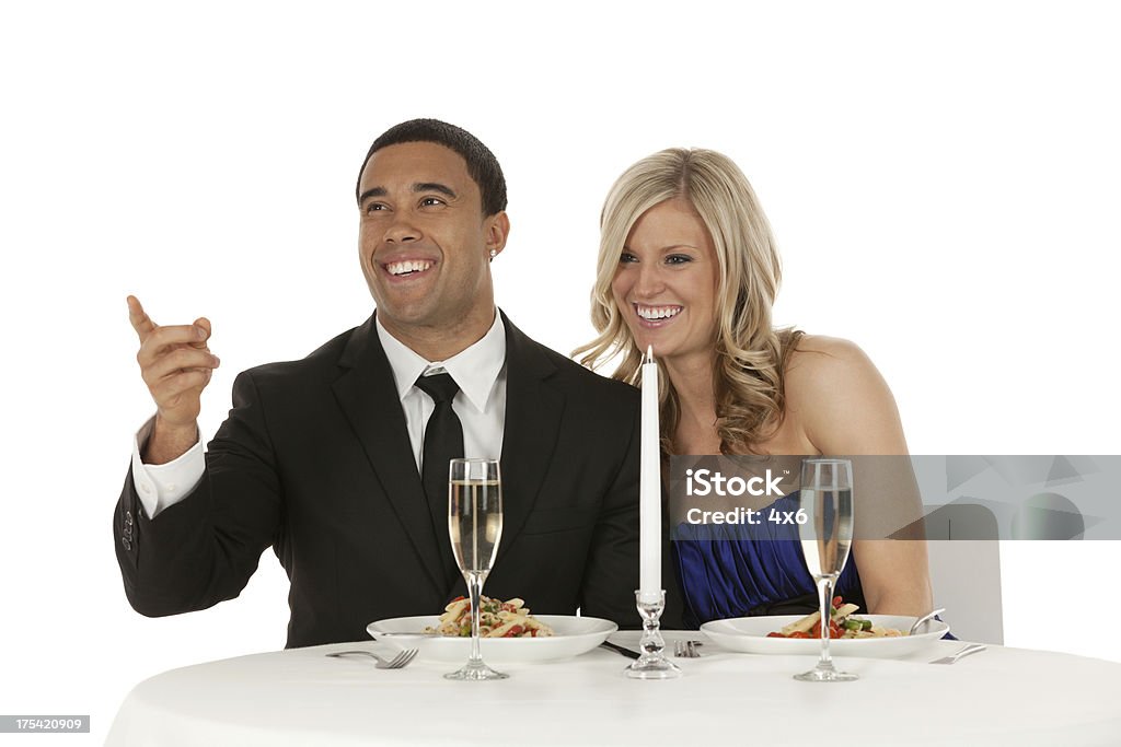 낭만적임 커플입니다 저녁식사 - 로열티 프리 20-29세 스톡 사진