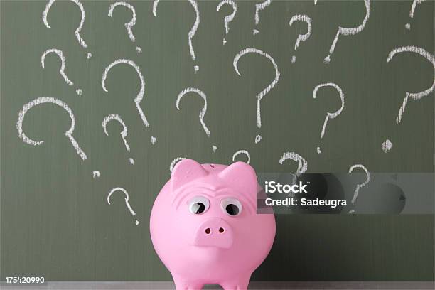 Money Questions Stock Photo - Download Image Now - Question Mark, Confusion, Investment