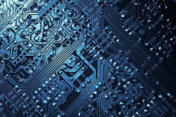 Circuit Board Background stock photo