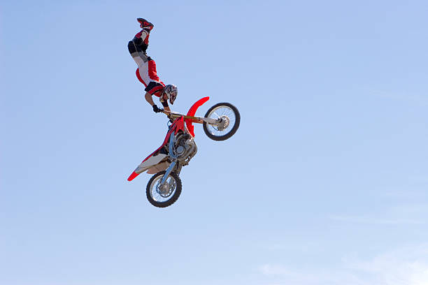FMX Rider stock photo