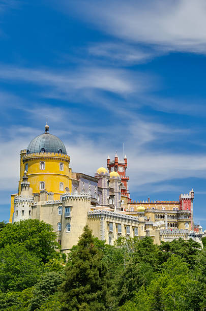 Palacio da Pena (Sintra-Portugal) stock photo