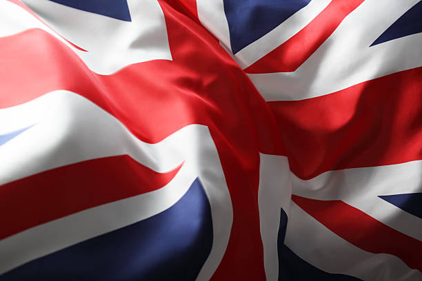 bandiera del regno unito - british flag foto e immagini stock