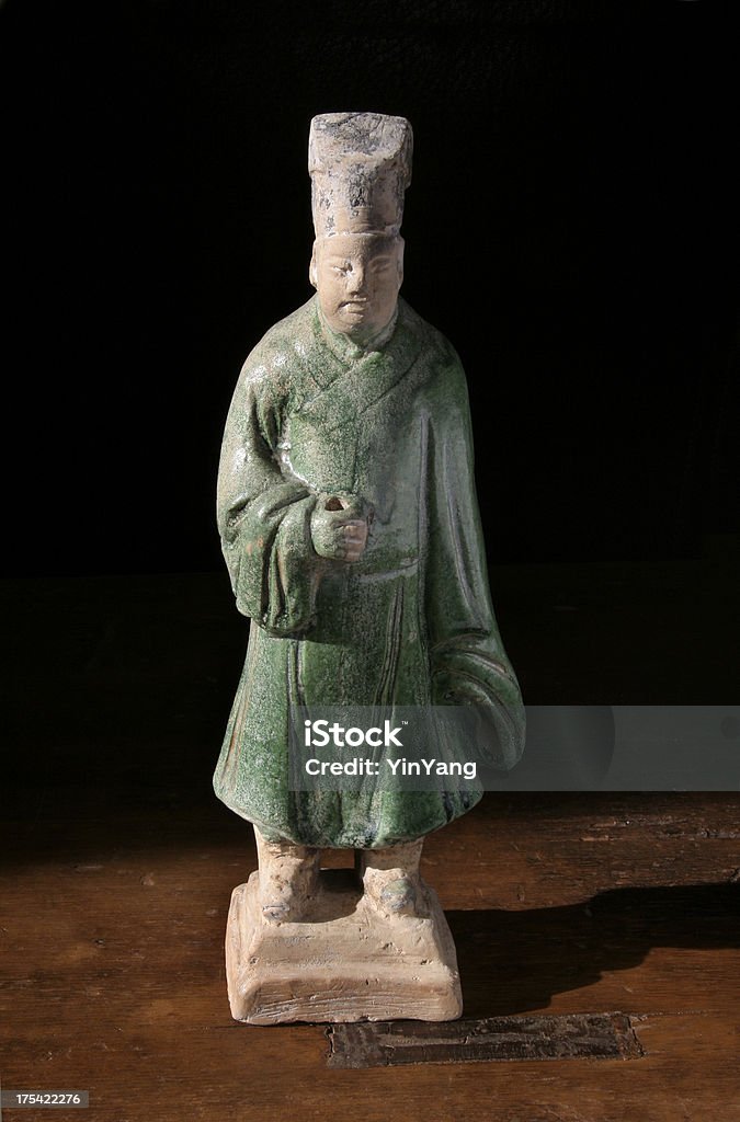 Der Ming-Dynastie begraben übergehen Diener - Lizenzfrei Alt Stock-Foto