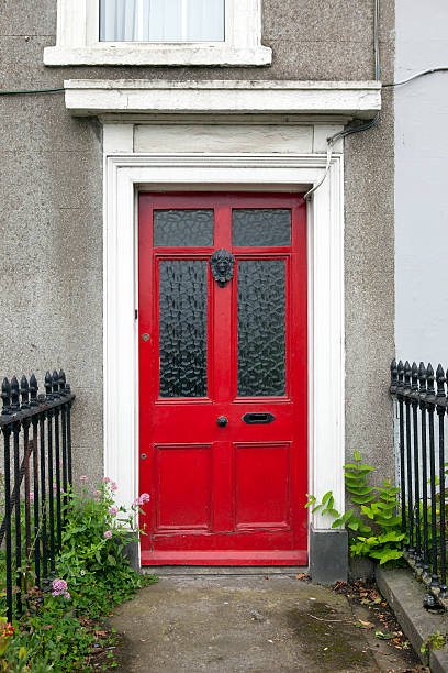 istock Red Door on Home in Ireland 175422999