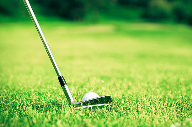 istock Golf Club and Ball on the Grass. Close-up. 175423328