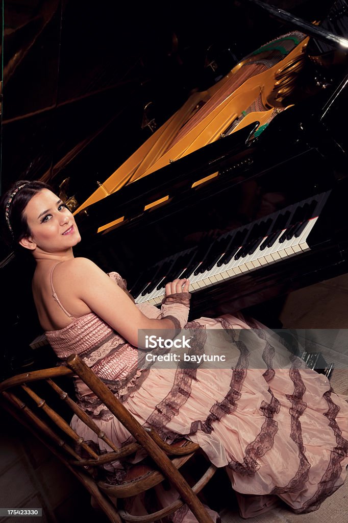 Pianista - Foto de stock de Acorde royalty-free