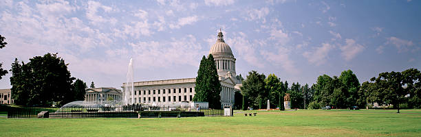 주 의사당, 올림피아, 워싱턴, 미국 - washington state olympia state capital 뉴스 사진 이미지