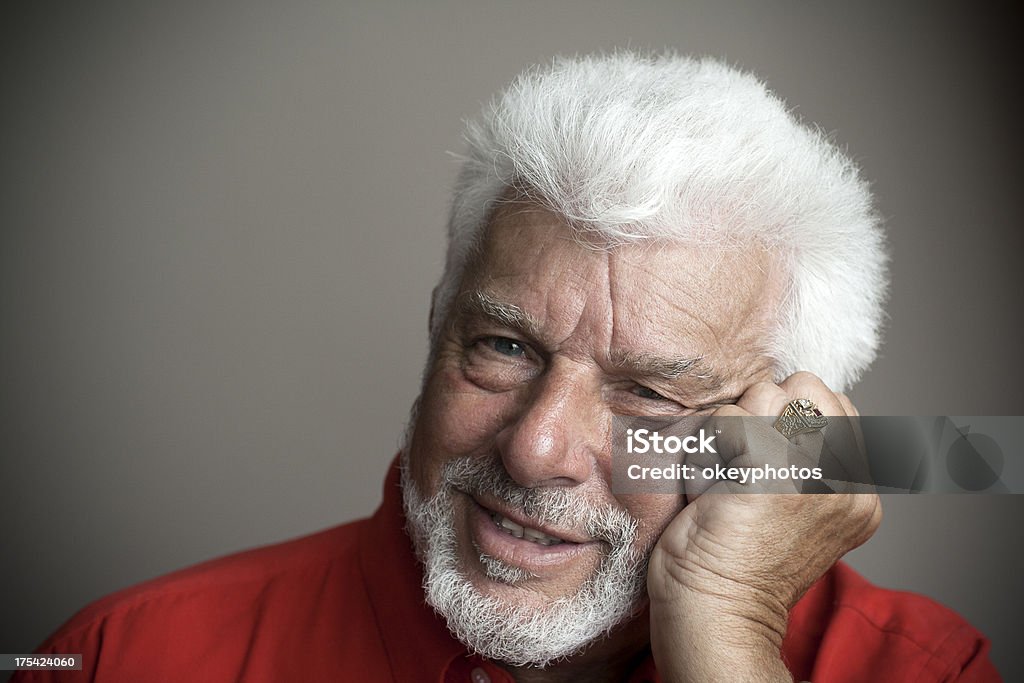 Ritratto di uomo anziano - Foto stock royalty-free di 70-79 anni