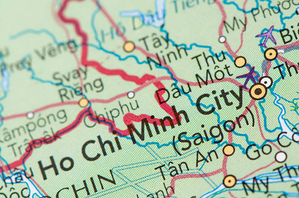 istock Ho Chi Minh City map 175424797
