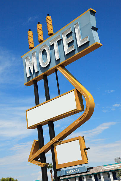 istock Vintage Motel Sign Angle 1 175425155